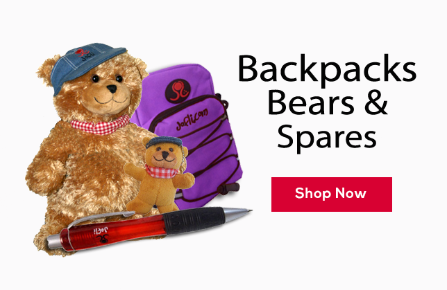 Backpacks, Bears & Spares