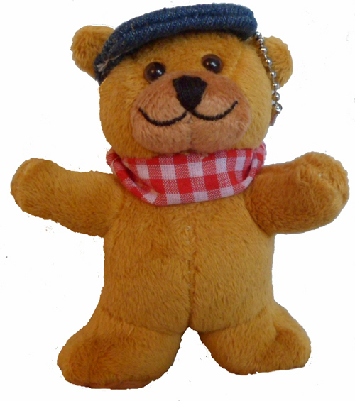 Jofli Bear School Keyring Pack